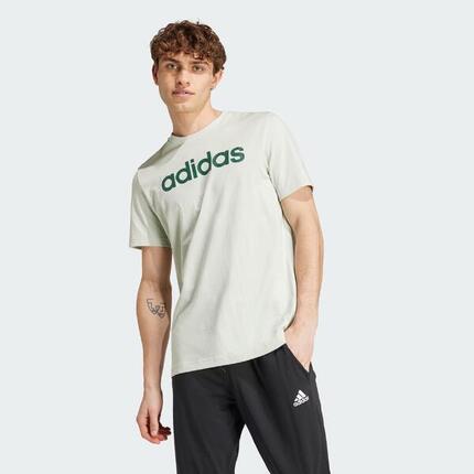 Essentials Single Jersey Linear Embroidered Logo T-Shirt