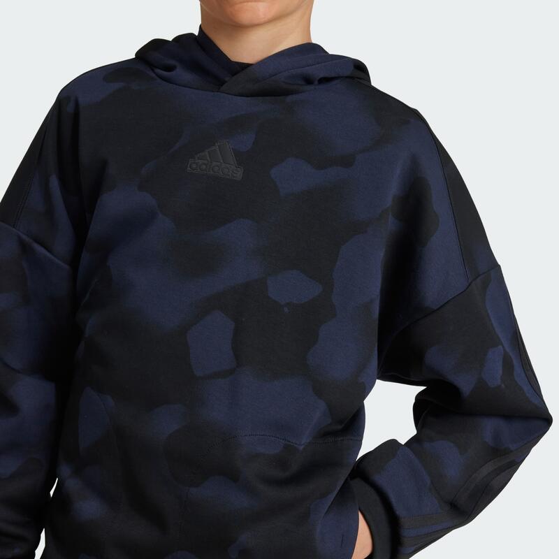 Sweat-shirt à capuche imprimé camo Future Icons Enfants