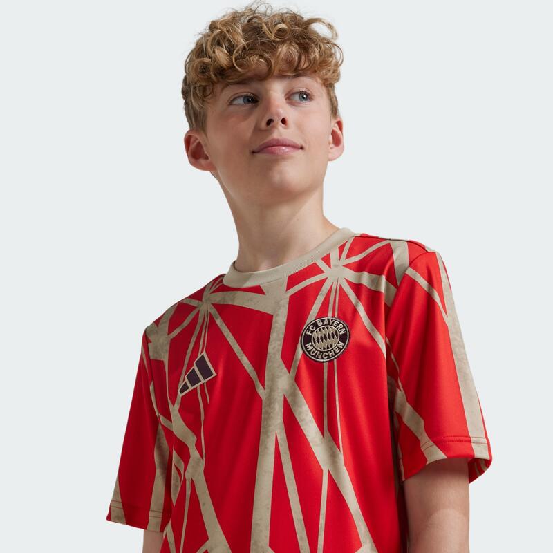 Warm Up Trikot für Kinder Bayern Munich 2024/25