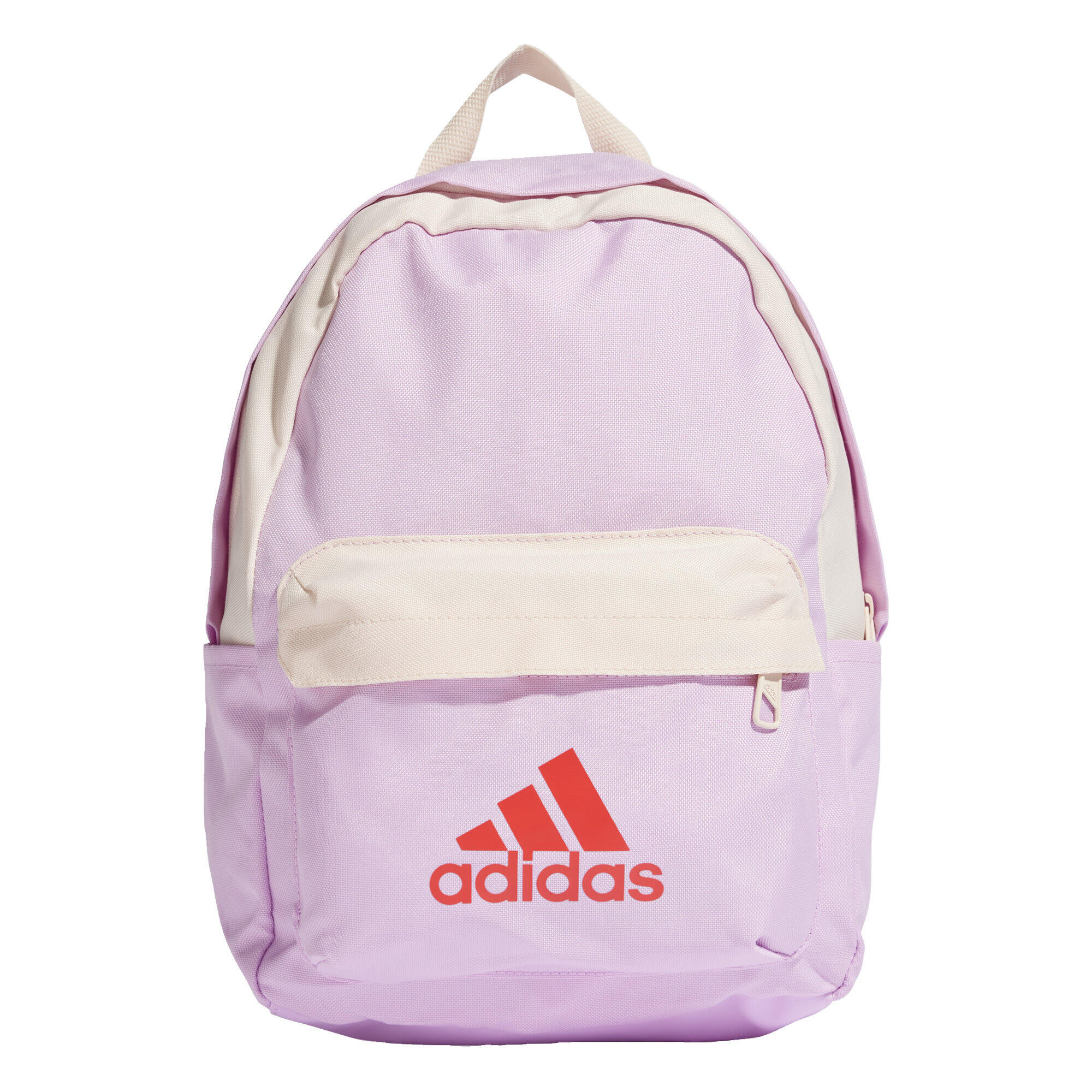 lilas rose / beige / rouge écarlate