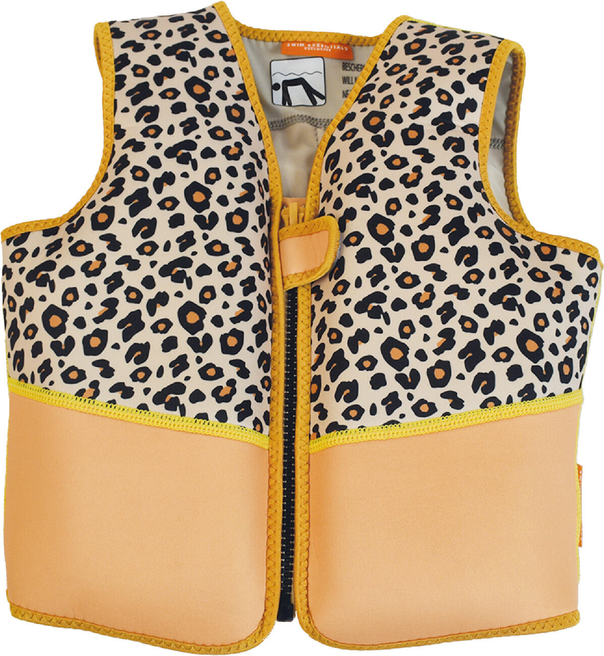 SWIM ESSENTIALS Zwemvest panterprint kind 4 6 jaar
