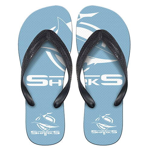 Cronulla Sharks NRL Thongs Plugger Flip Flops