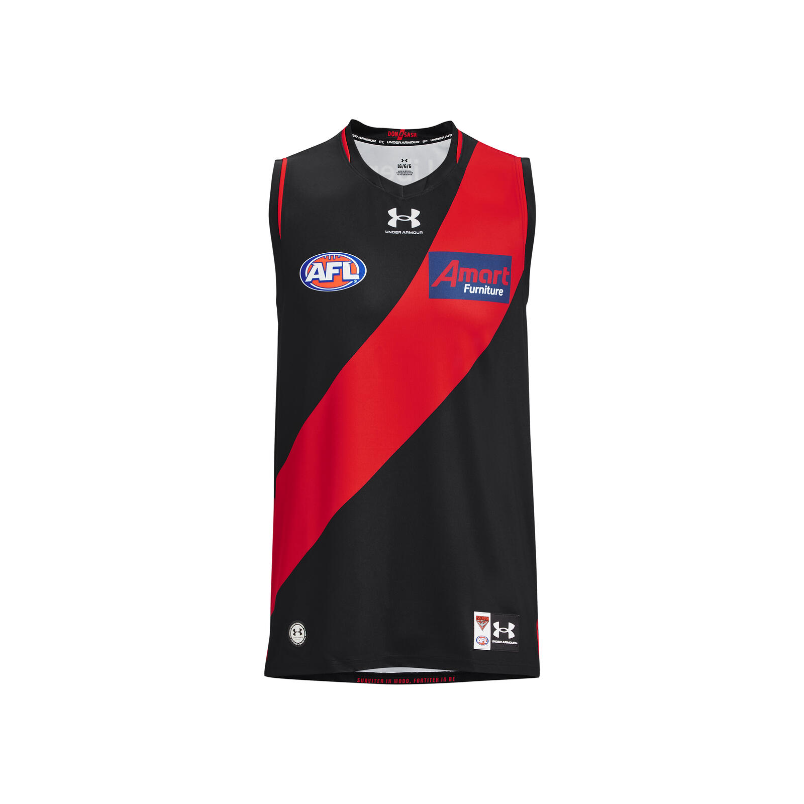 Essendon FC AFL UNDER ARMOUR Mens Home Guernsey