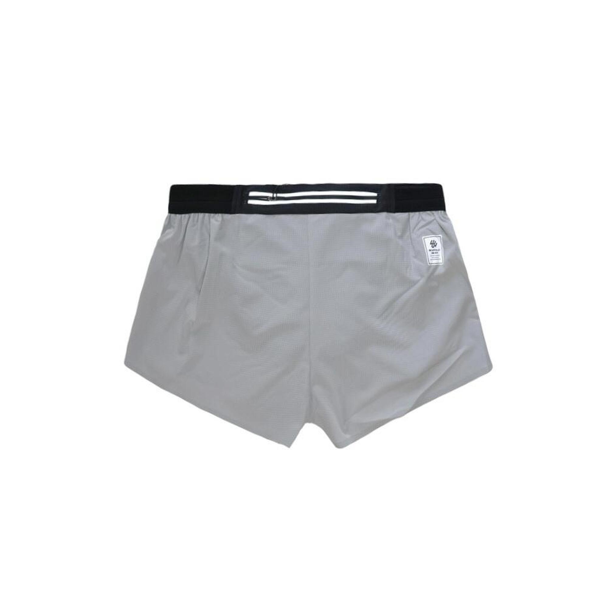 Youth Unisex Race Shorts -  Light Grey