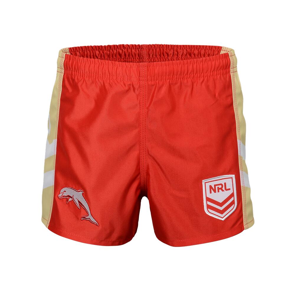 NRL Supporter Footy Shorts - Dolphins - Adults