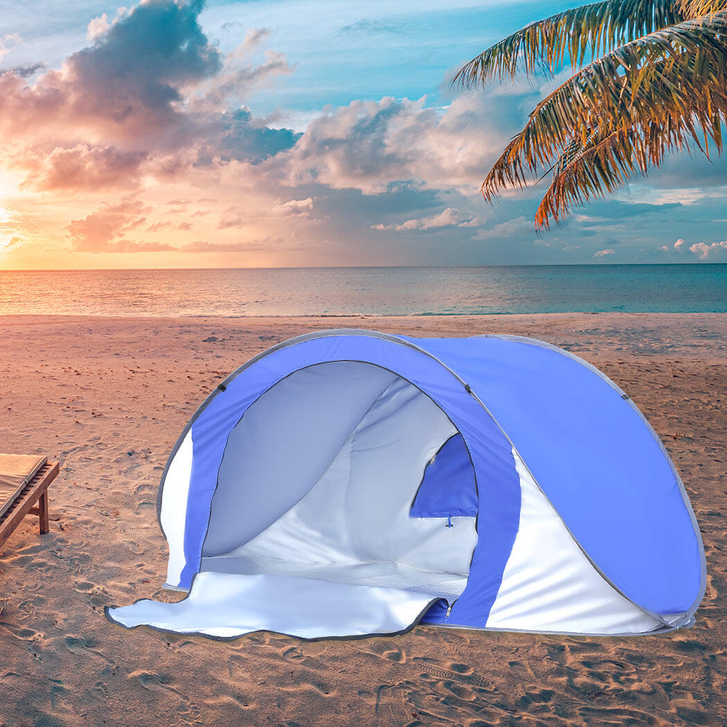 Mountview Teal Beach Shelter Polyester