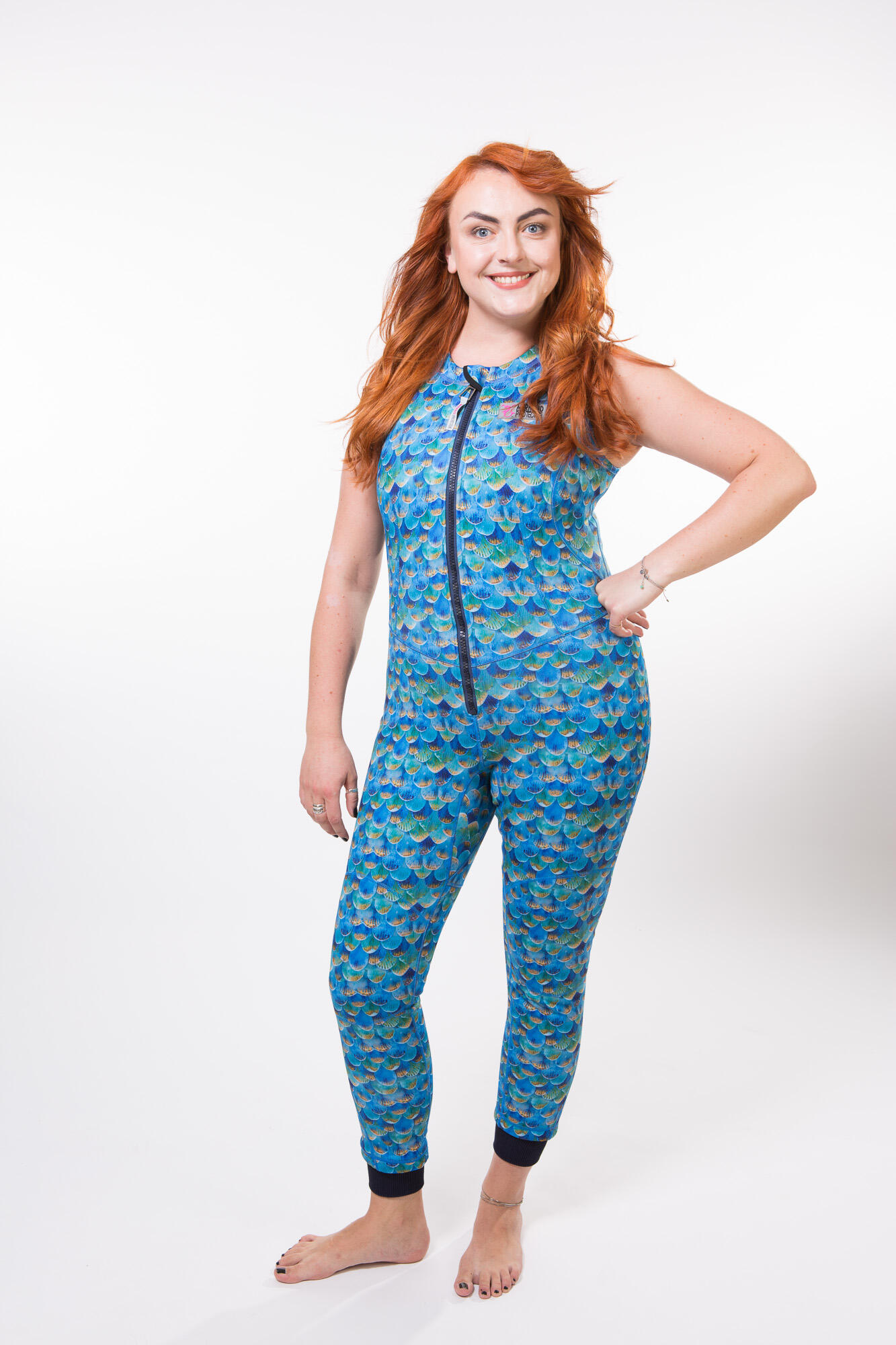 MERMAID PROTECTOR #neoprenefree Long Jane  Muta “Next Level Of Turquoise”