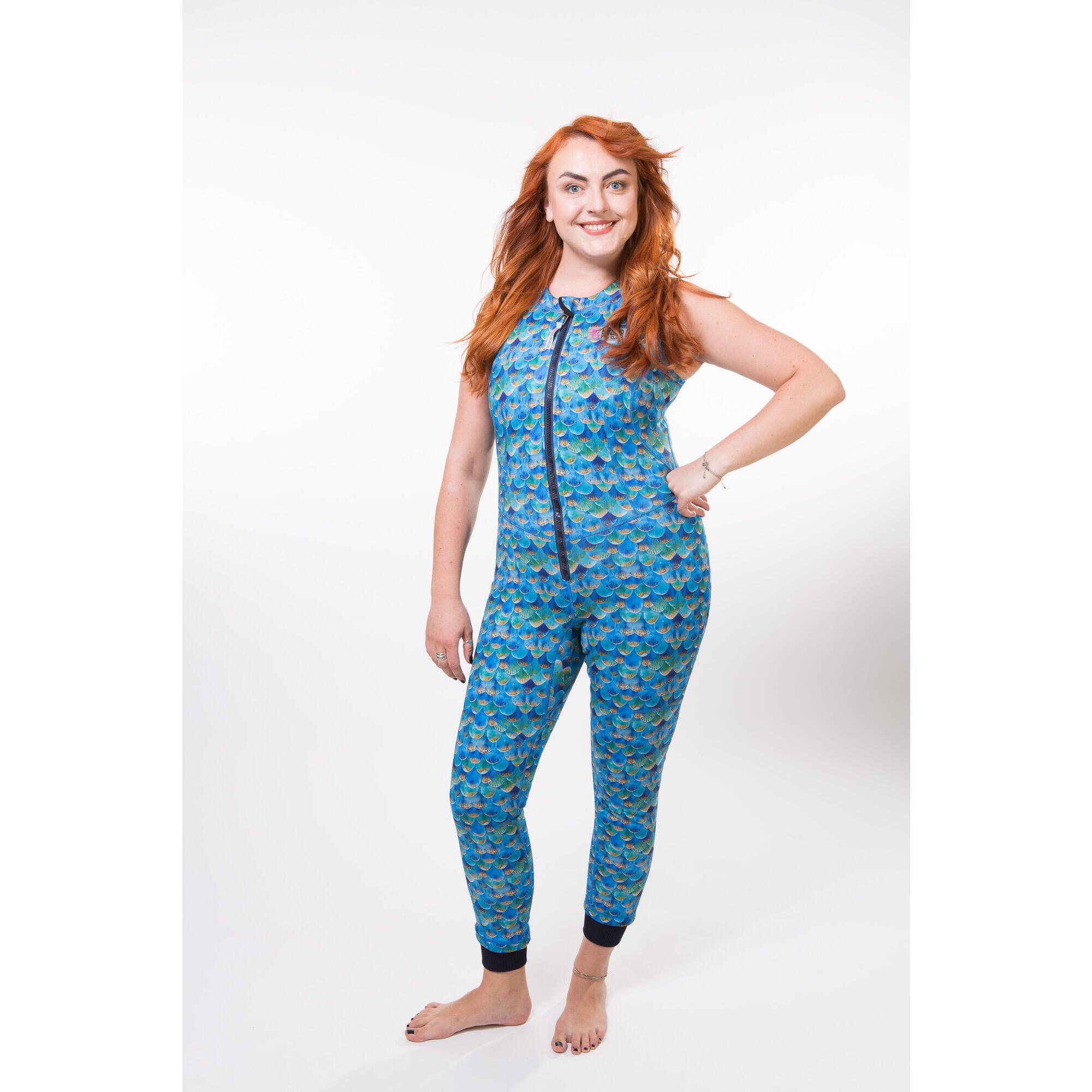 Mermaid Protector - Long Jane Sans Néoprène - Mermaid Protector - Combinaison Néoprène - Bleu - Petit - Decathlon