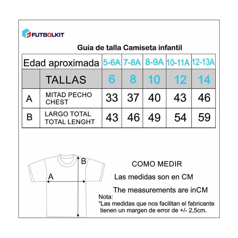 Conjunto Fútbol España Eurocopa 2024 1ª Equipación Réplica Oficial Sin Dorsal