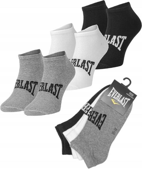 EVERLAST Ponožky kotníkové 3PACK (SKS001-04)