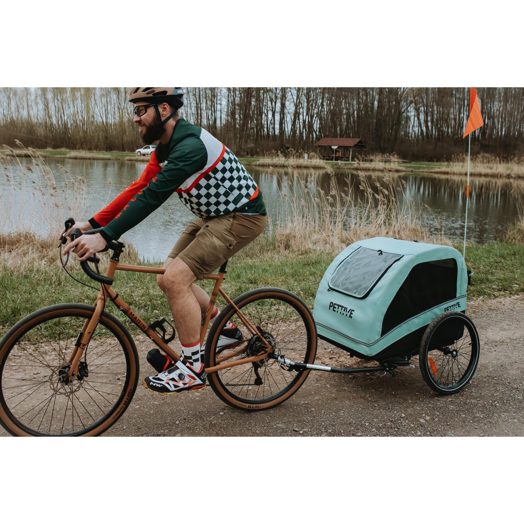 Przyczepka rowerowa dla psa PETRIVE do 40 kg