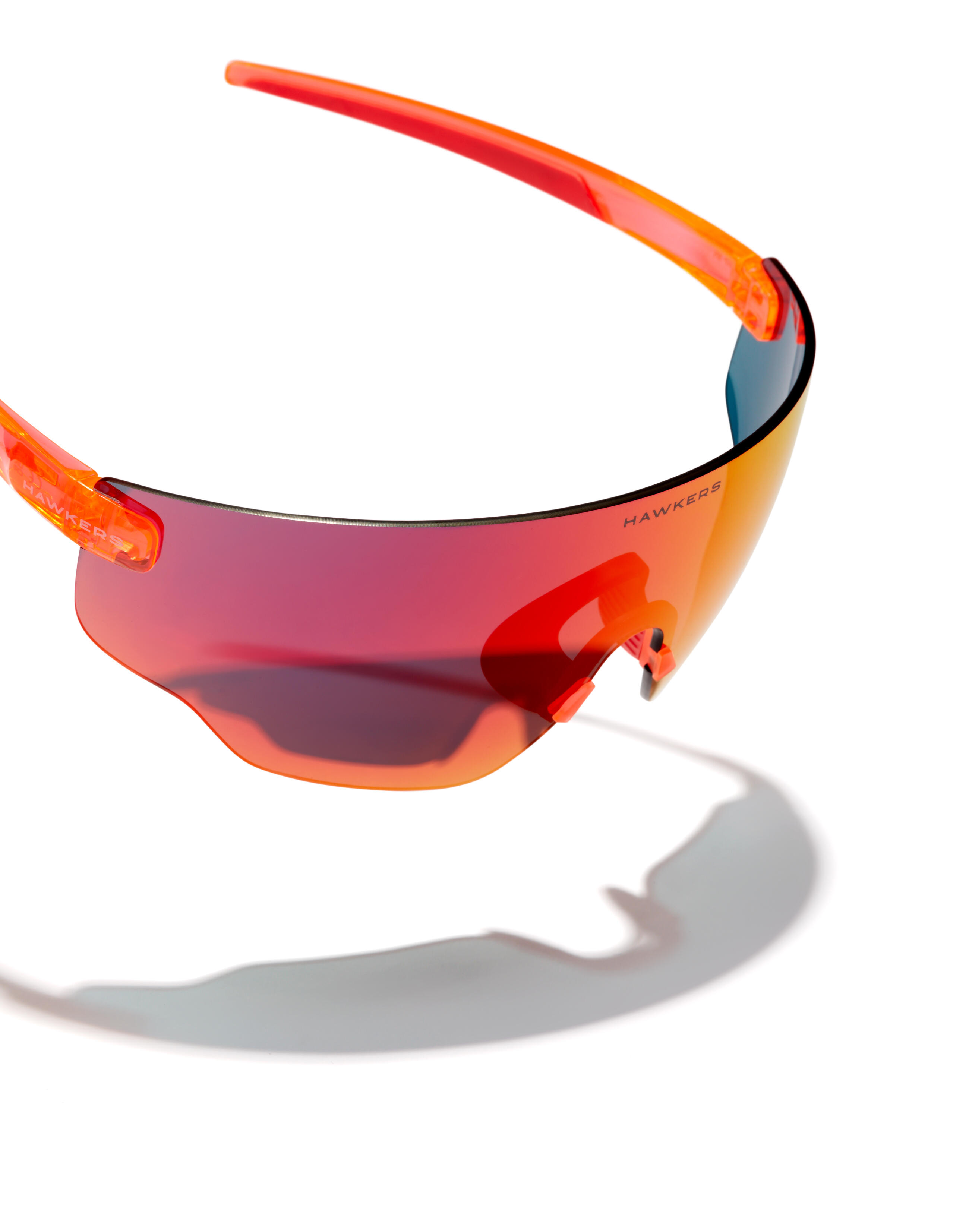 HAWKERS - Sonnenbrillen für Herren und Damen - SPEED  FLUOR ORANGE RUBY 4/6