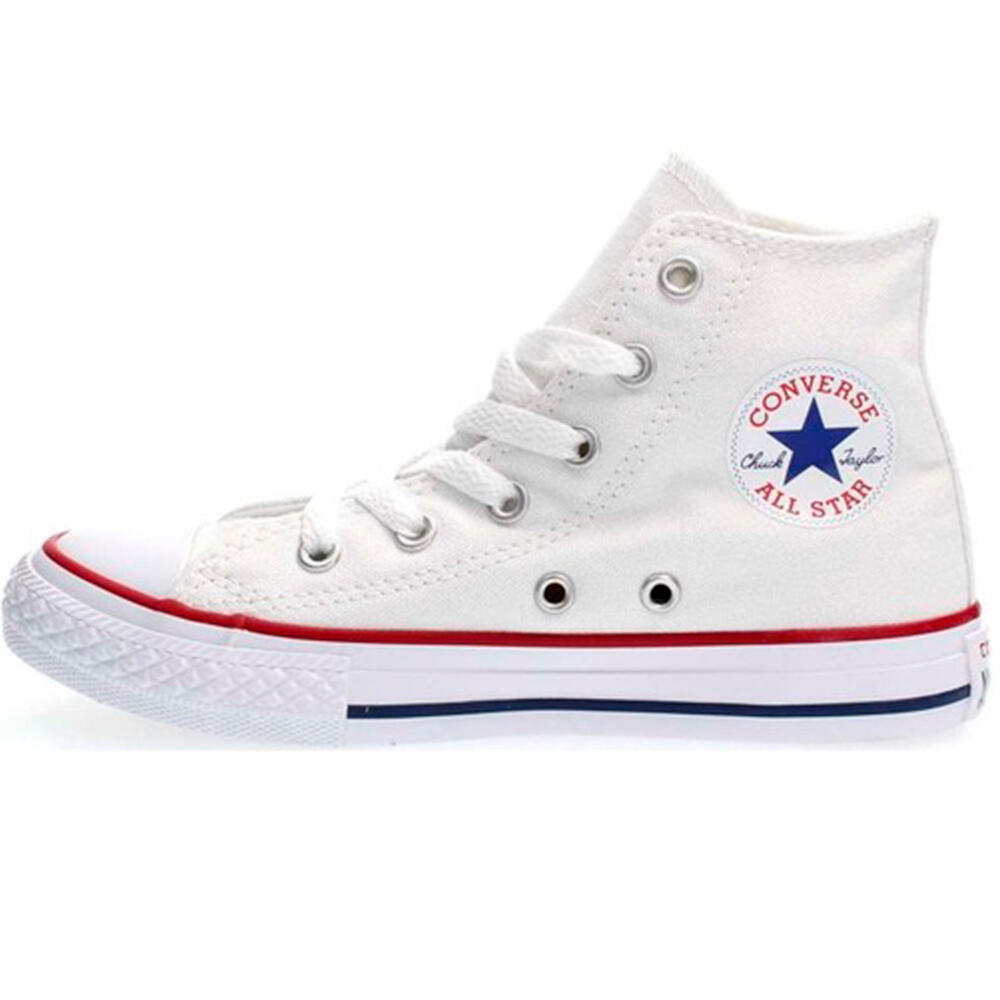 Chaussures Converse All Star Hi Fille Blanc 2/6