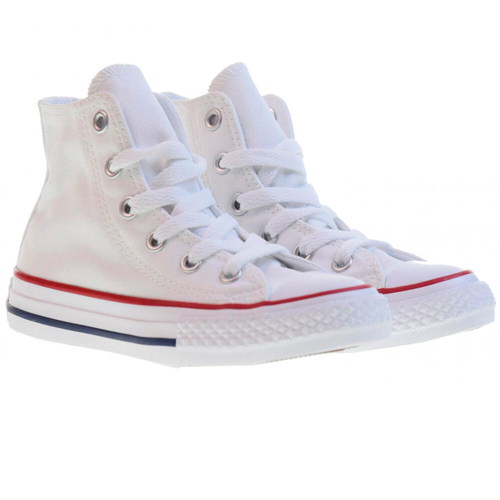 Chaussures Converse All Star Hi Fille Blanc 3/6