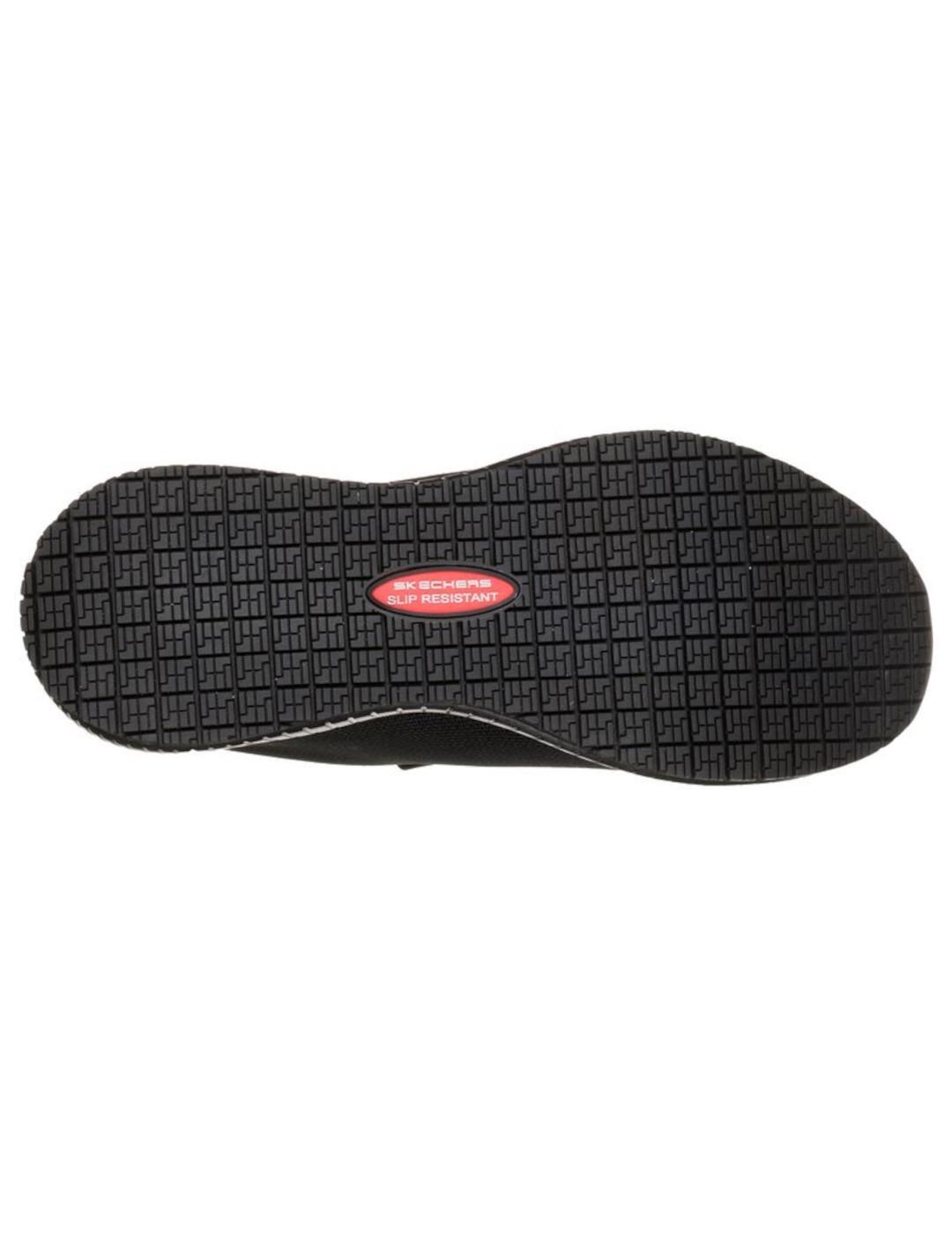 Sapatilhas Skechers Mulher Work: Squad SR Pretas 7/7