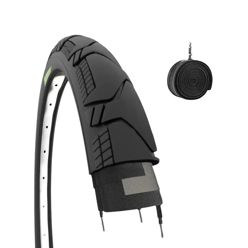 Tyre 700x45C (45-622)+inner tube, tyre 29 x 1.75 unisex mtb hybrid EV