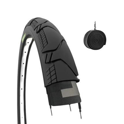 Pneu 700x45C (45-622)+chambre, pneu 29 x 1.75 unisex mtb hybride EV