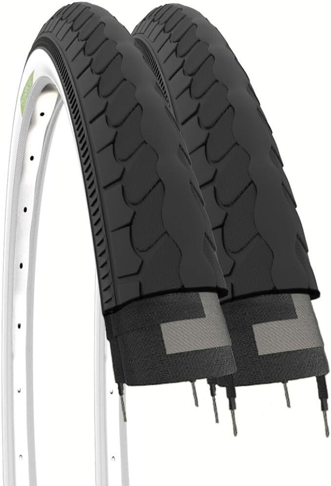 ECOVELO 2 copertoni 26x1 3/8 (37-590) pneumatici, stradali 26 x 1 3/8 citybike olanda EV