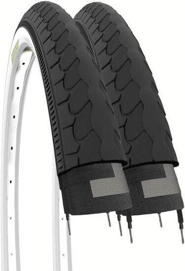 2 copertoni 26x1 3/8 (37-590) pneumatici stradali 26 x 1 3/8 citybike olanda EV