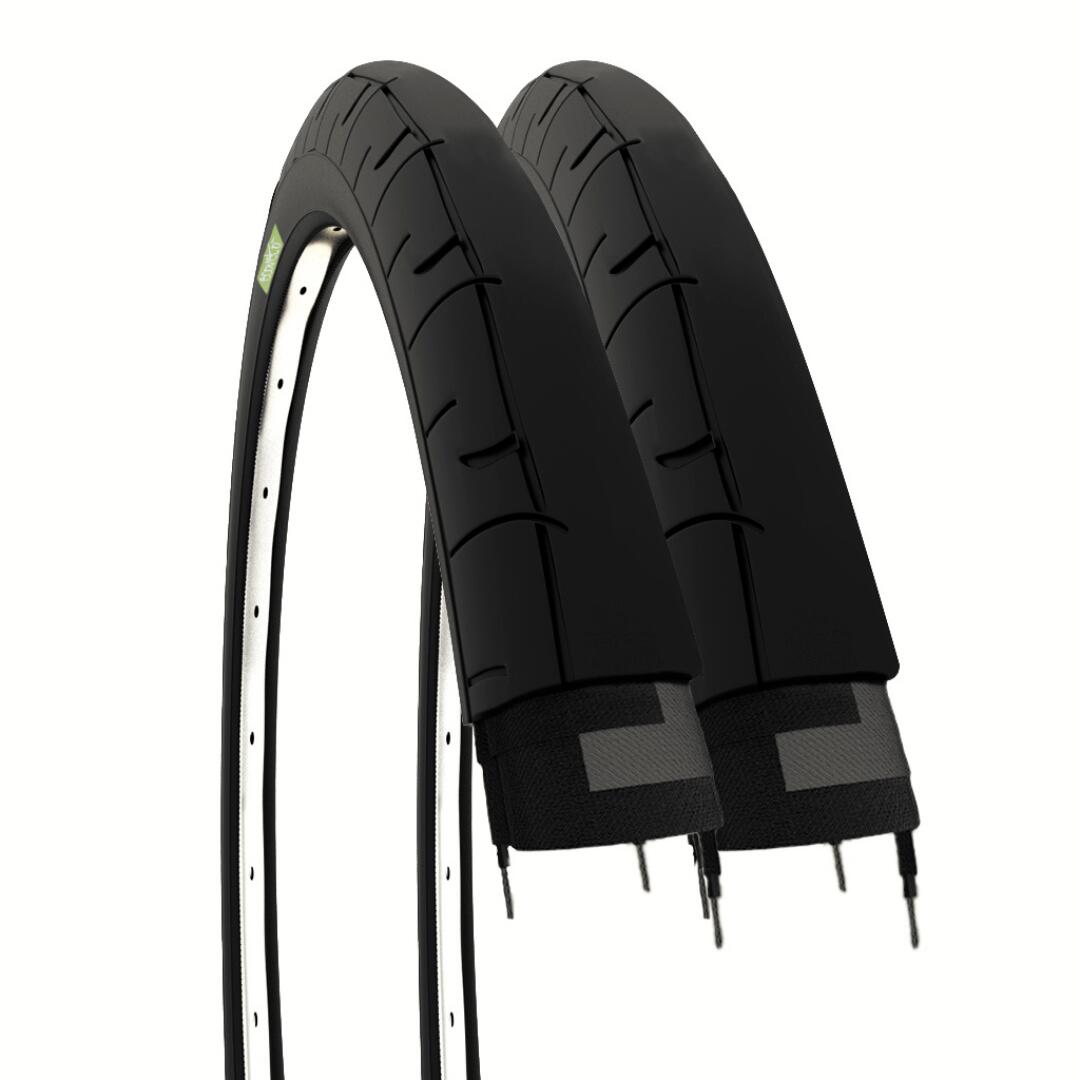 ECOVELO 2 copertoni 700x23C (23-622), pneumatico bici da corsa 700 x 23C scatto fisso EV