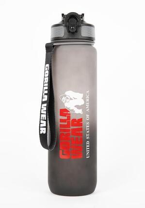 Gradient Water Bottle 1000ML - Schwarz/Grau