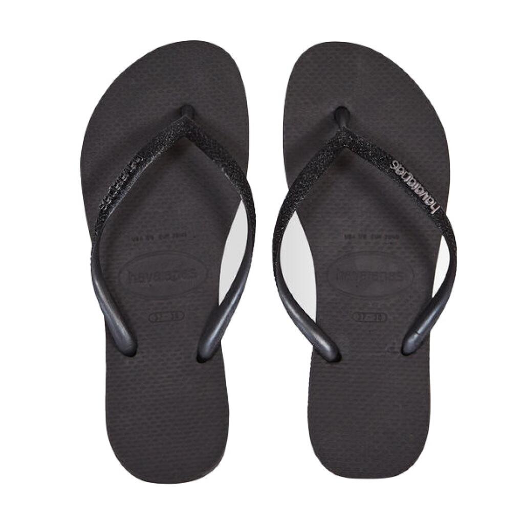 Infradito Havaianas Modello Slim Glitter Ii Colore Nero 2/7