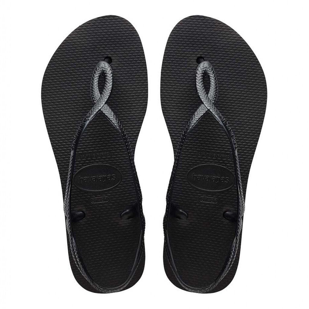 Flip-flops Havaianas Model Luna Flatform Kleur Zwart 2/5