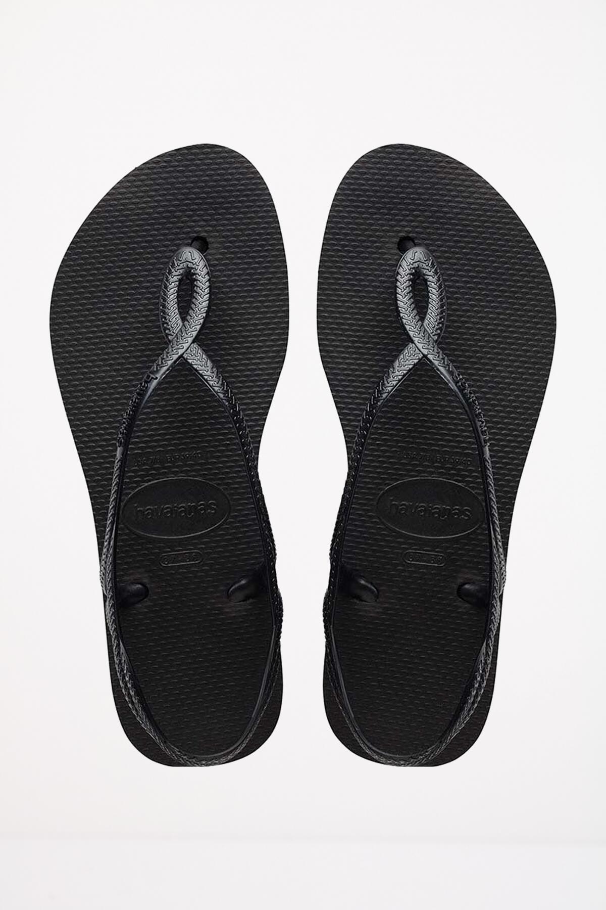 Flip-flops Havaianas Model Luna Flatform Kleur Zwart 5/5