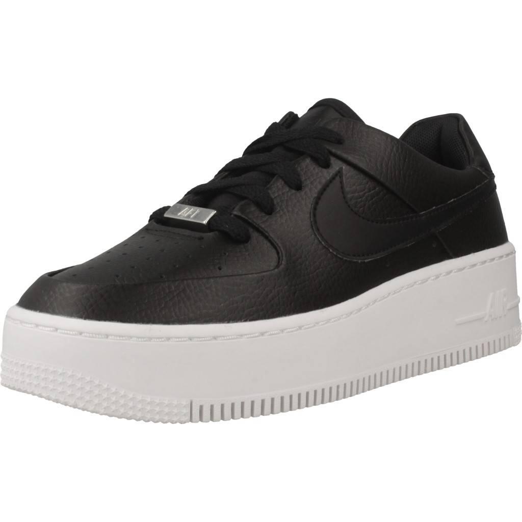 Tenisówki Nike Model Af1 Sage Low Kolor Czarny