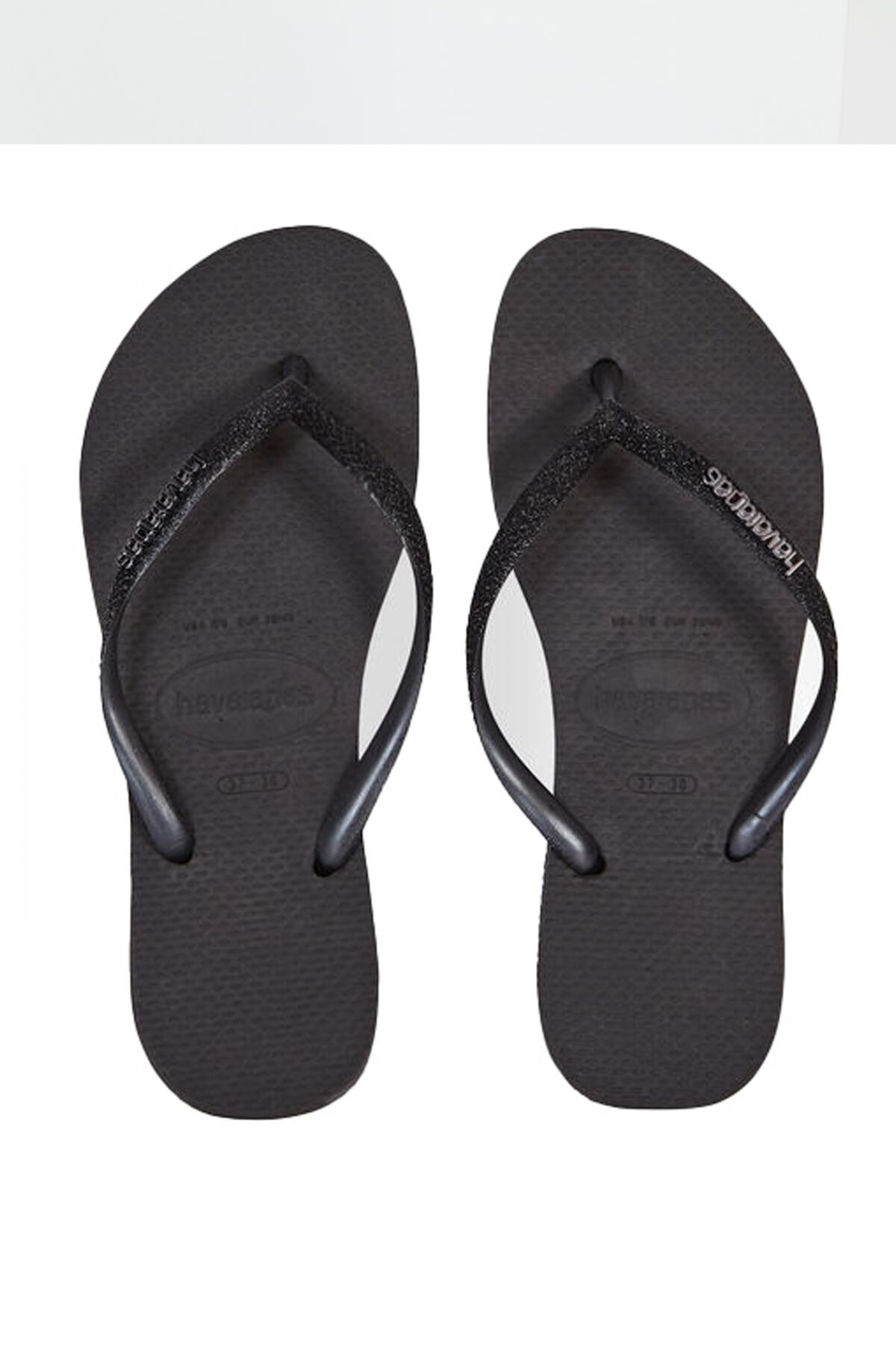 Infradito Havaianas Modello Slim Glitter Ii Colore Nero 5/7
