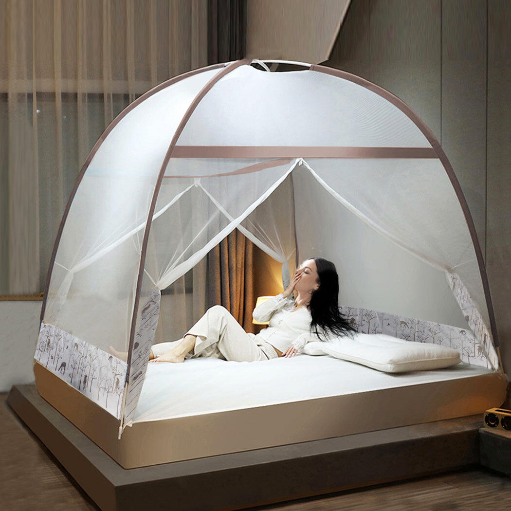 Dreamz Mosquito Bed Nets Foldable Canopy Dome Fly Repel Insect