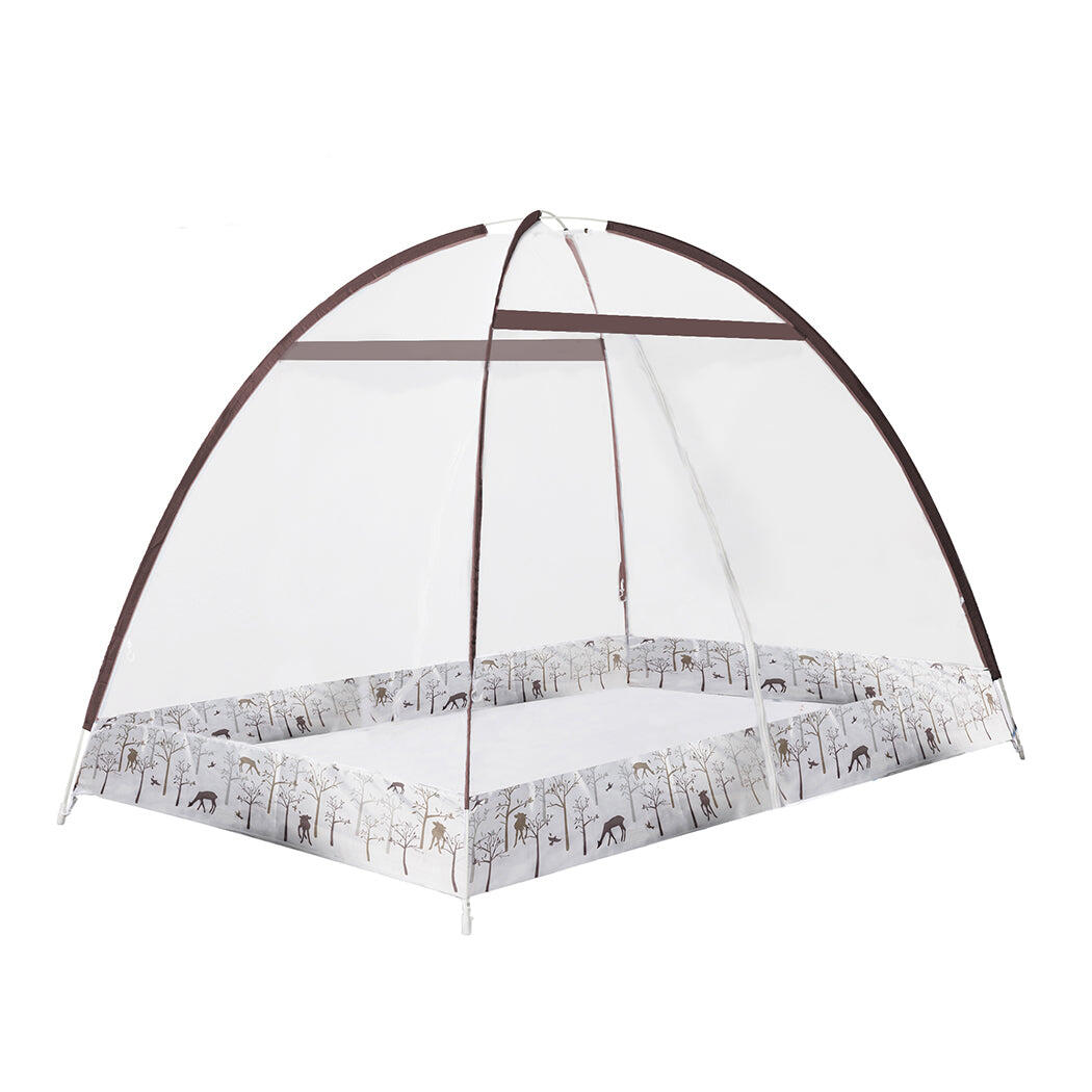 Dreamz Mosquito Bed Nets Foldable Canopy Dome Fly Repel Insect Camping Protect