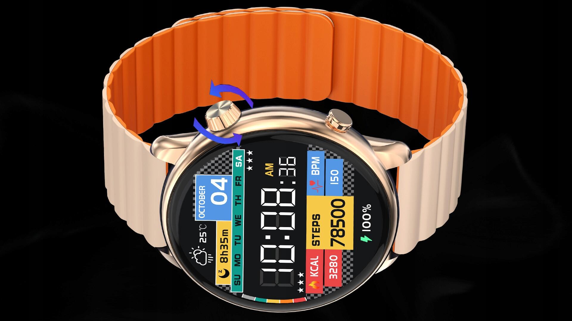 Smartwatch zegarek sportowy IMIKI TG2 4/7