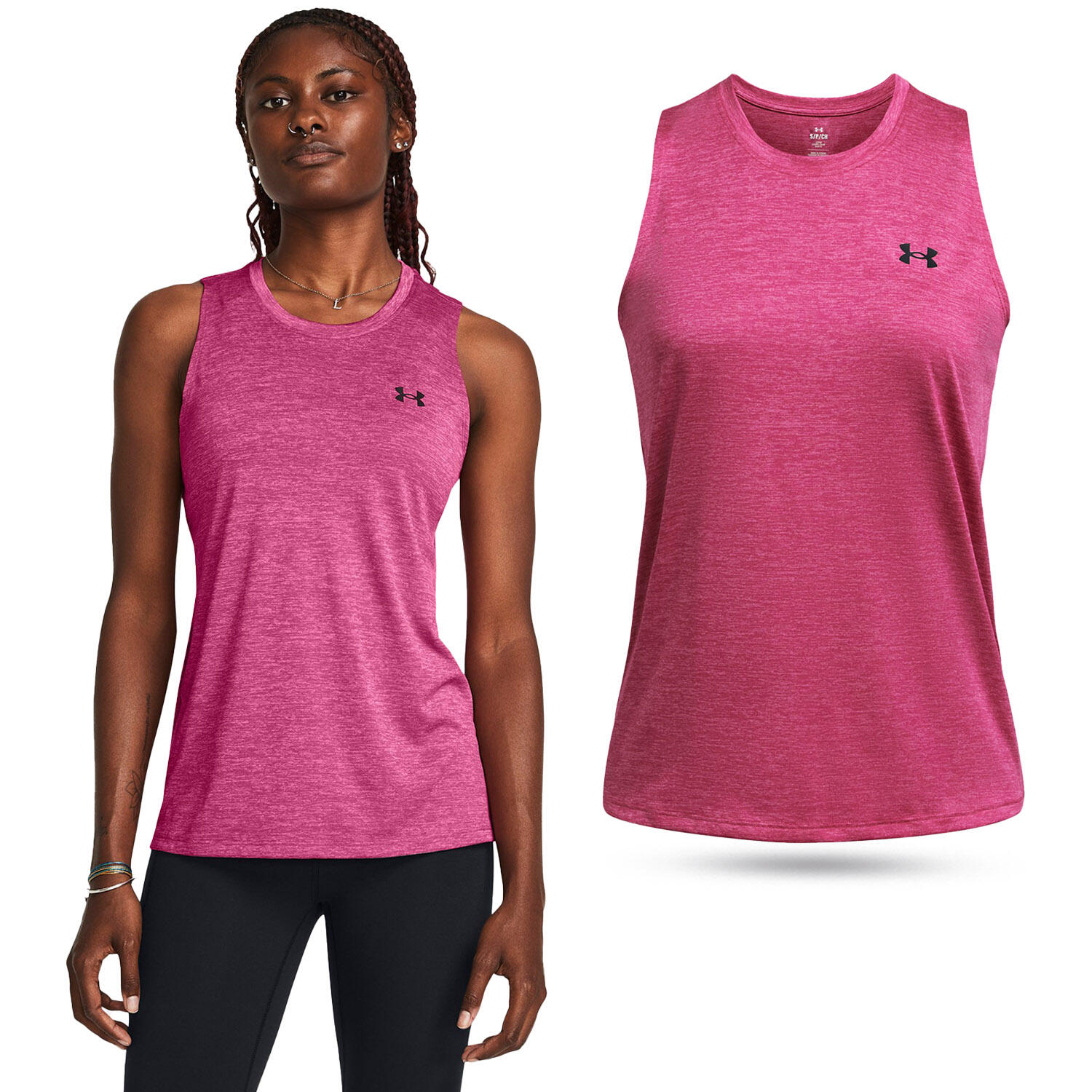 Koszulka damska tank top UNDER ARMOUR 1383656 bez rękawów