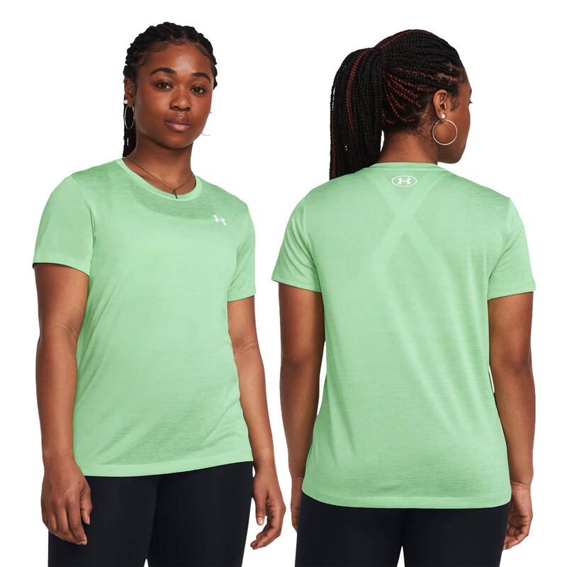 Koszulka fitness damska UNDER ARMOUR 1384230 z krótkim rękawem