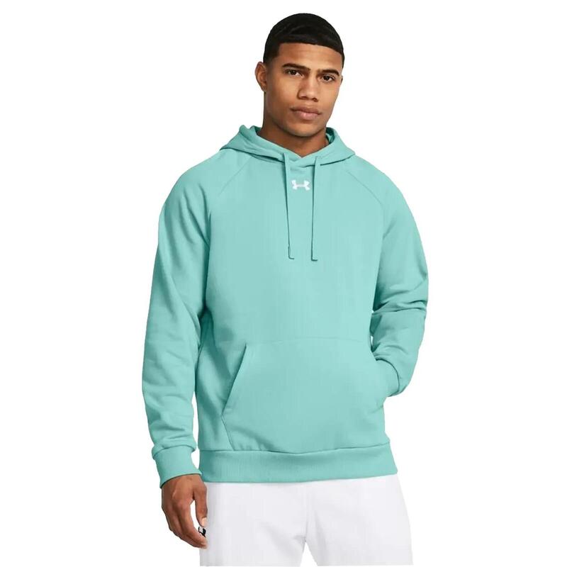 Sudadera con capucha Under Armour Rival de forro polar para hombre