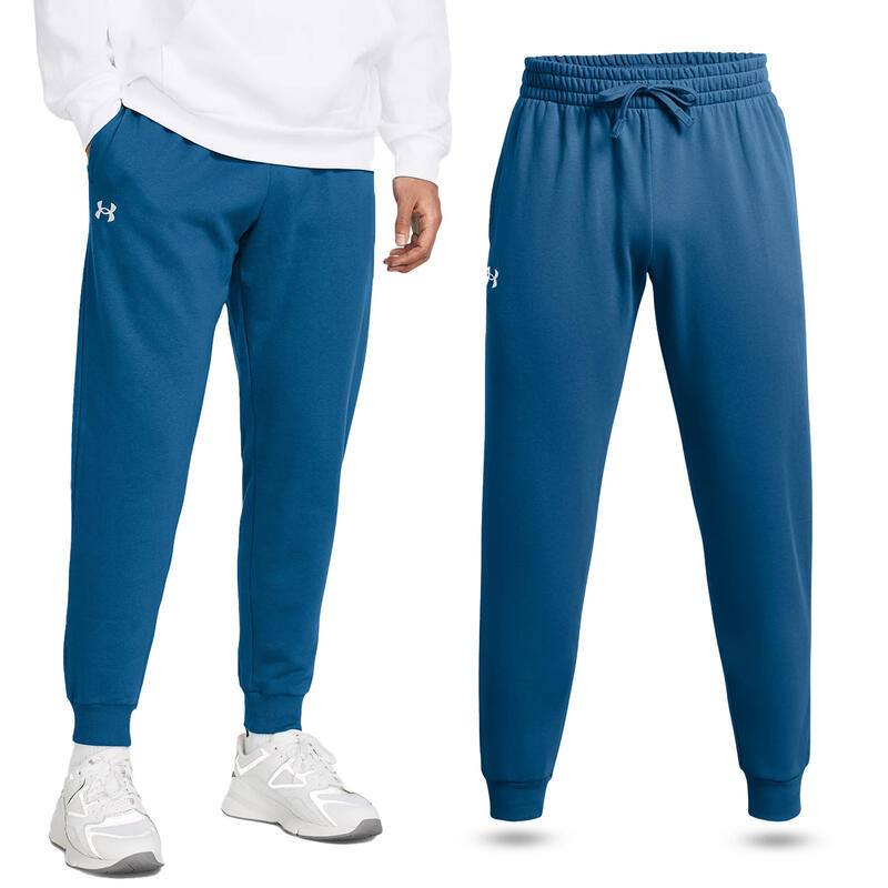 Spodnie dresowe męskie UNDER ARMOUR Rival Fleece joggery