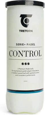 Padelballen - padel - serie+ control - medium - geel