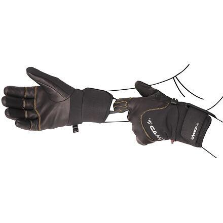 Unisex lezecké teplé prstové rukavice Geko Guide