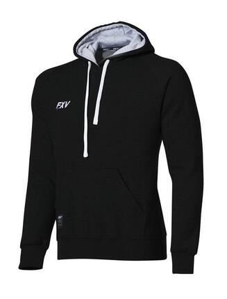 Sweat capuche de rugby Force XV FORCE enfant gris chiné