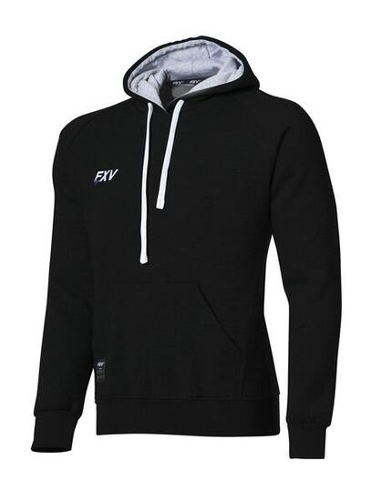 Sweat capuche de rugby Force XV FORCE enfant noir