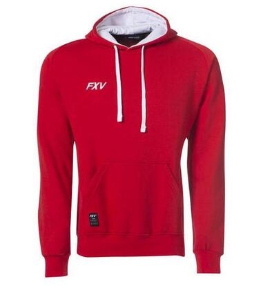 Sweat capuche de rugby Force XV FORCE enfant gris chiné