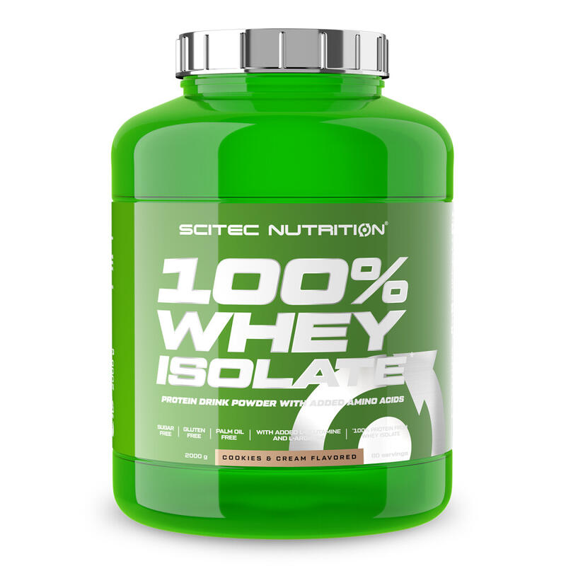 Scitec Nutrition 100% Whey Isolate con L-Glutamina adicional 2 kg