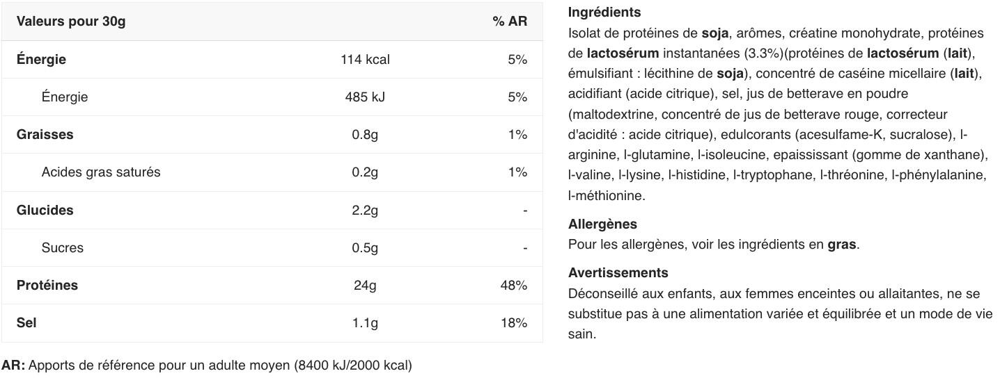 Proteine multi-fonte - Muscle Pro - Yogurt alla Fragola 2500g 2/5