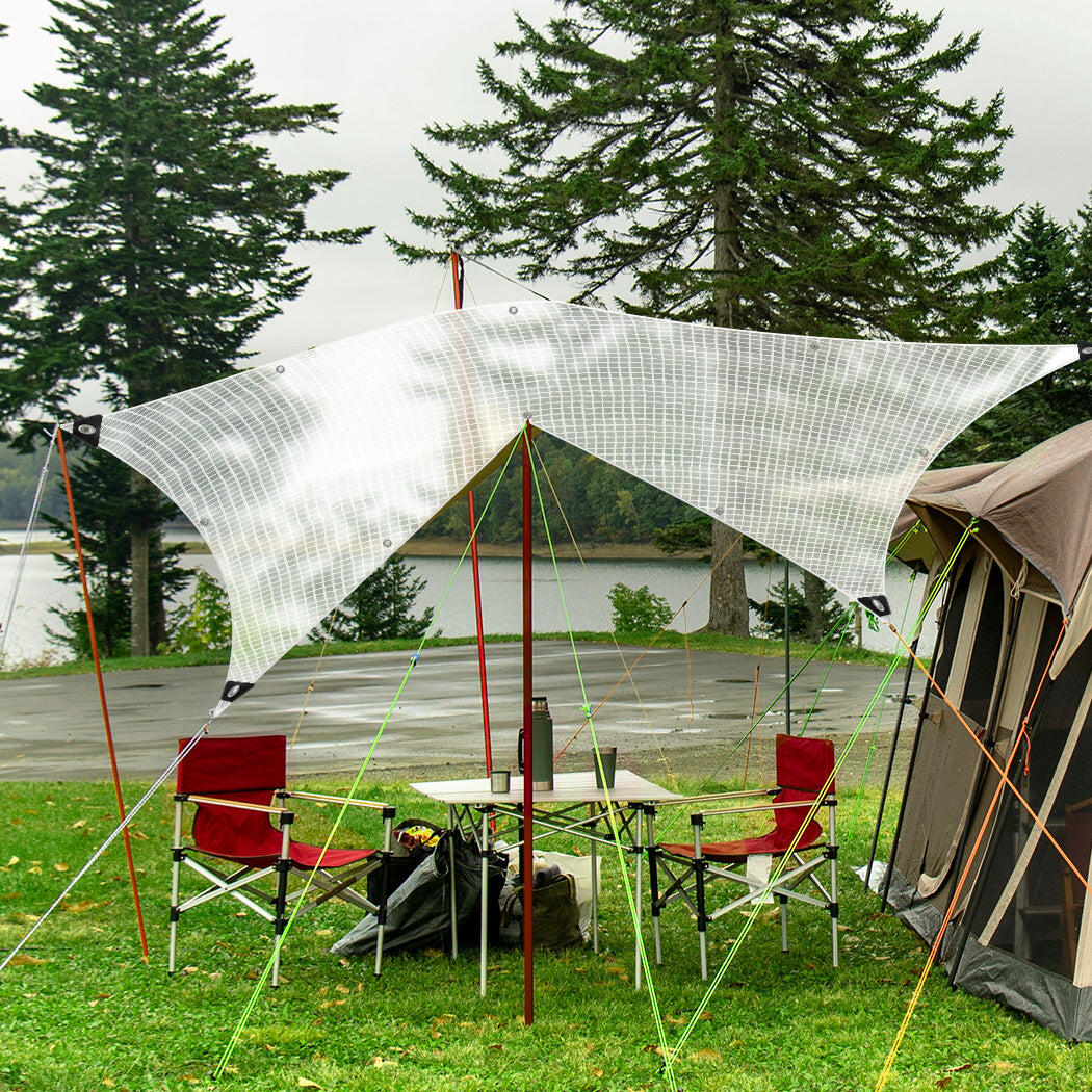 Manan Tarpaulin Camping Heavy Duty Tent Waterproof Cover 7.3mx9.15m