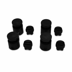 Lot de 4 capuchons de montant supérieurs de filet pour trampolines à filet