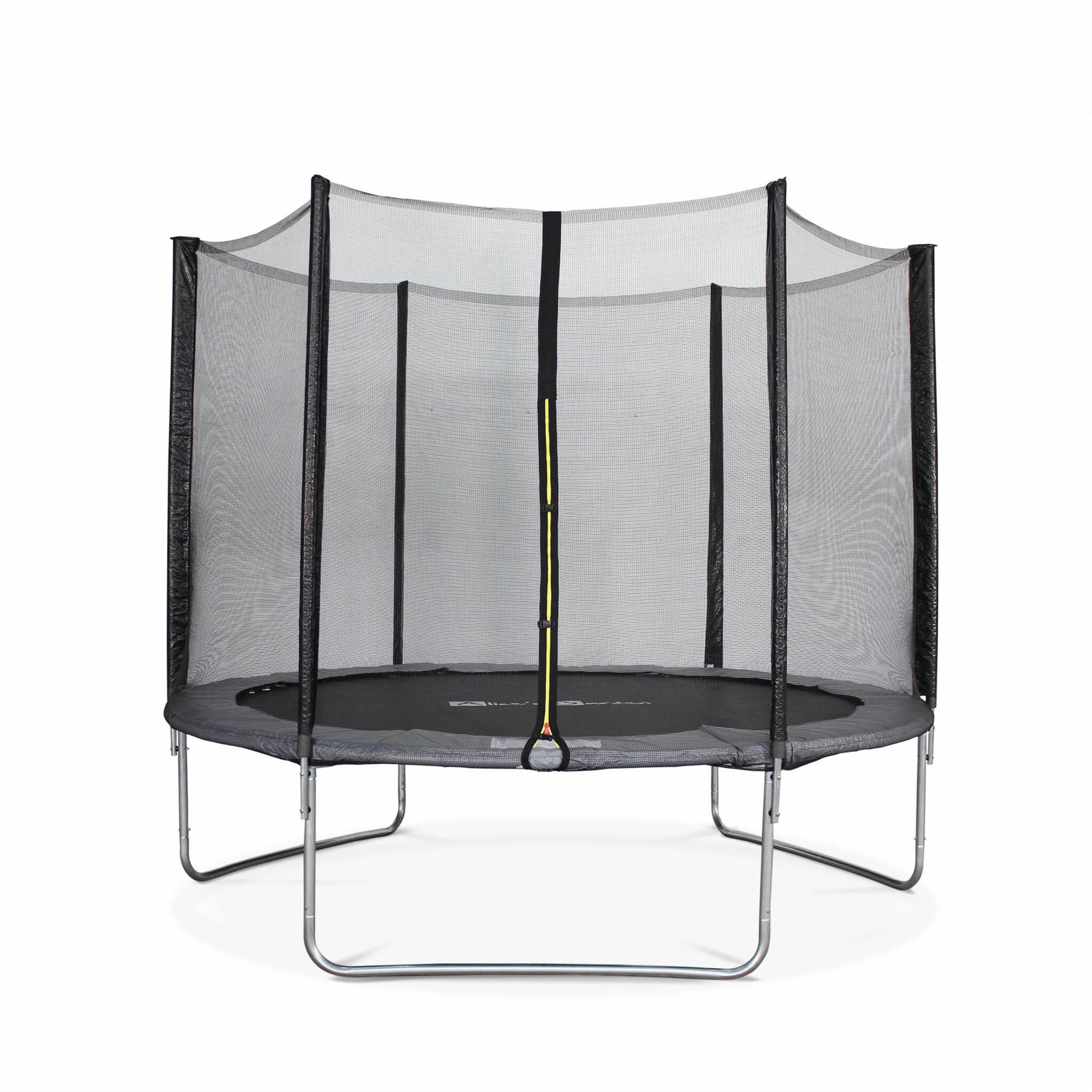 Trampoline 305cm Mars gris filet de protection| sweeek 6/6