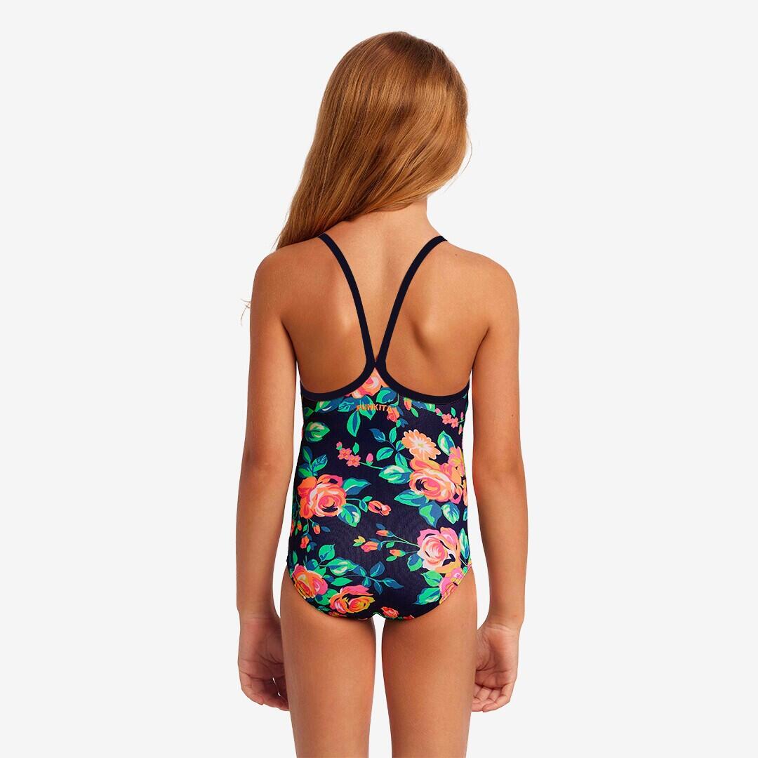 FULL BLOOM - TODDLER GIRL PRINTED ONE PIECE - FLOWER