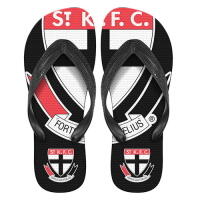 St Kilda Saints AFL Thongs Plugger Flip Flops
