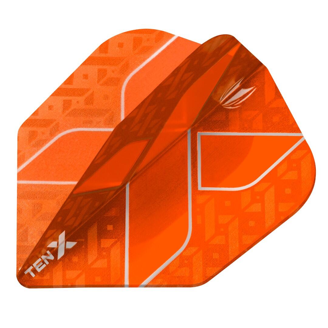 Target Ten-X Ultra Dart Board Flights Set of 3 - ORANGE